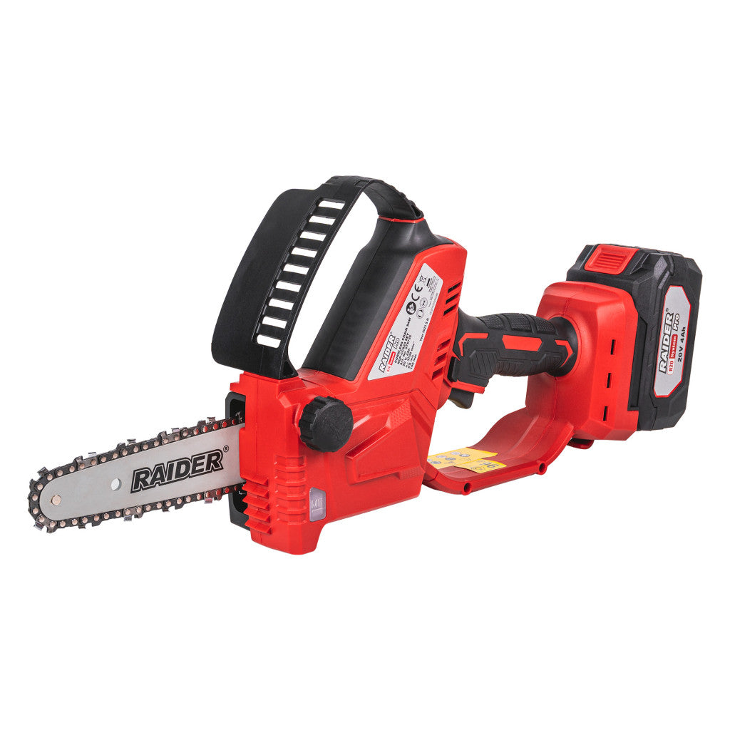 R20 Резачка акум. 150mm SDS 1/4"1.1mm 36 Oil 4Ah RAIDER PRO RDP-CCS20 – Raider Garden Tools