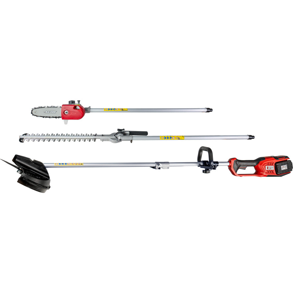 R20 Коса безчеткова с нож и корда 40V 4в1 RAIDER PRO RDP-BCPSHT20 – Raider Garden Tools