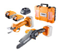 К-т Резачка 18V 150mm&Лозарска ножица 4Ah2Ah куфар BAUKRAFT BK-GPPS25 – Baukraft