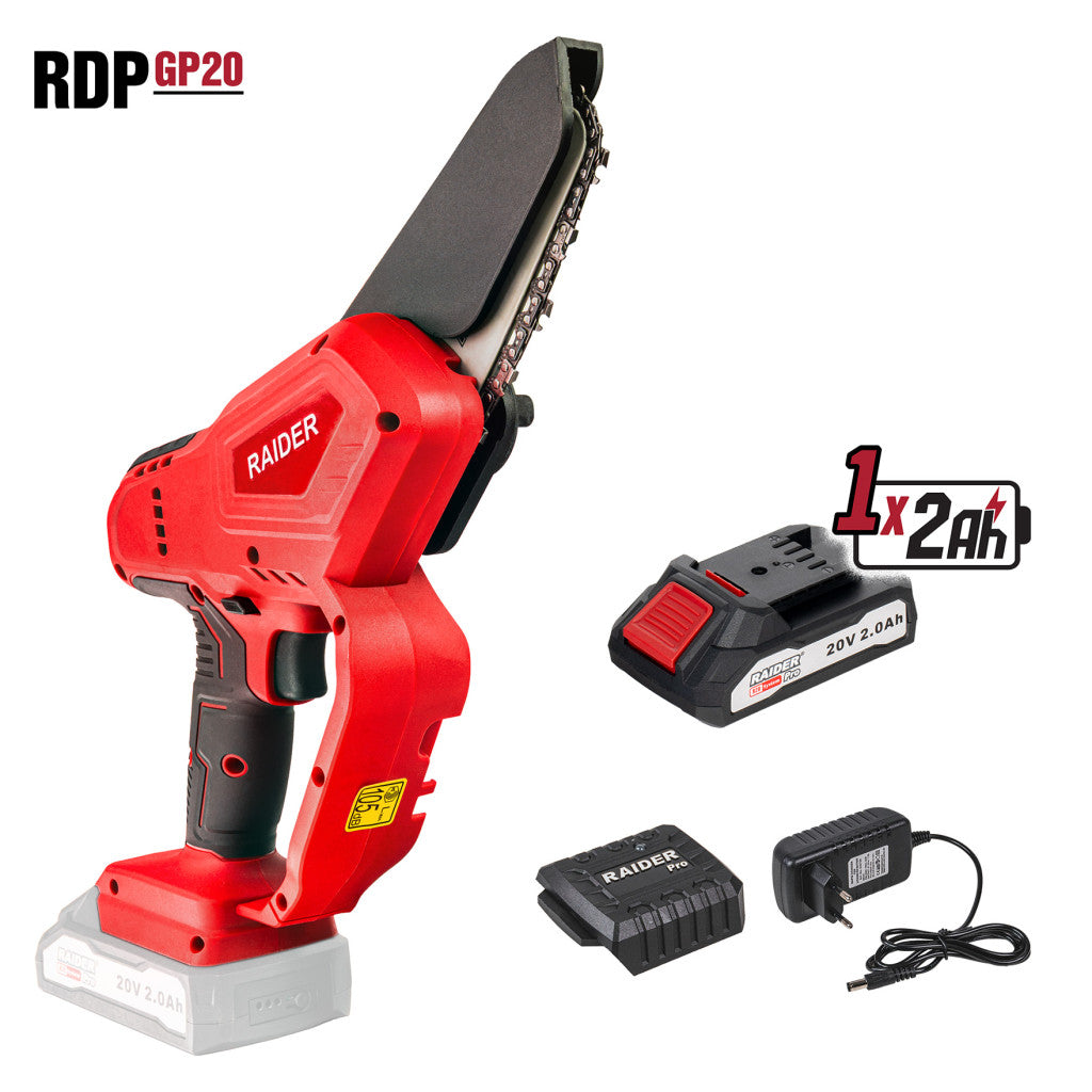 R20 Резачка 100mm (4") 1/4".043" (1.1mm) 28 2Ah RDP-GP20 – Raider Garden Tools