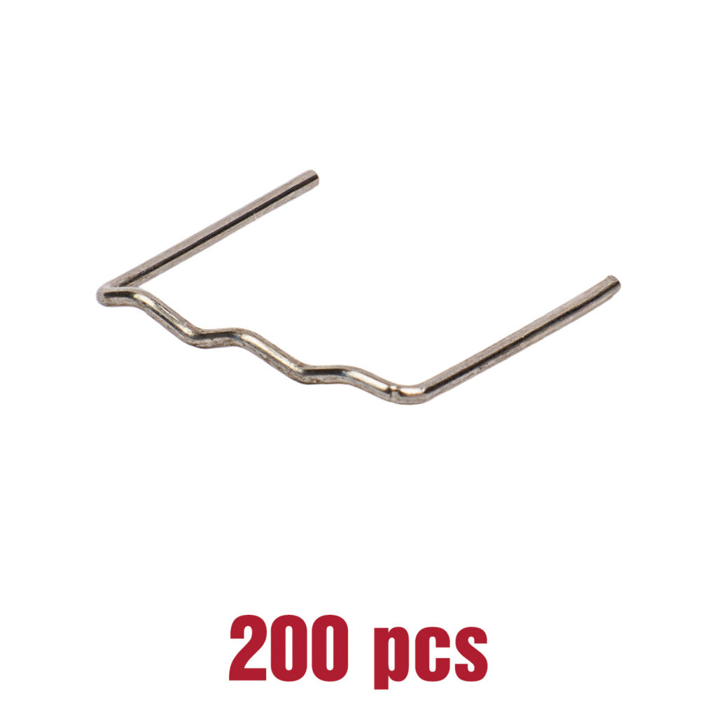 Скоби за поялник за пластмаса "W" 0,8mm 200 бр. Raider Power Tools BGShopping.net