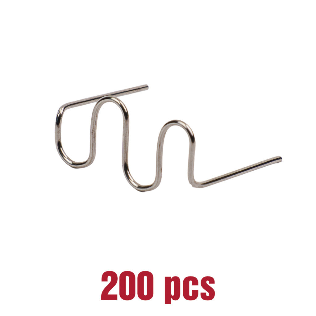 Скоби за поялник за пластмаса "S" 0,6mm 200 бр. Raider Power Tools BGShopping.net