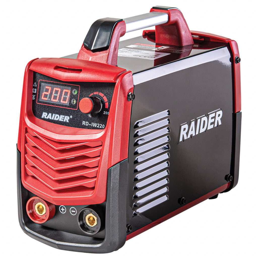 Инверторен електрожен 200A RAIDER RD-IW220 e-Line – Raider Power Tools