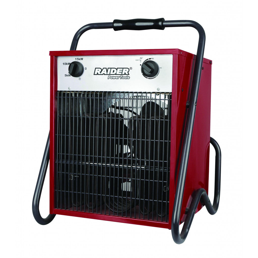 Калорифер електрически 15kW RAIDER RD-EFH15 – Raider Power Tools