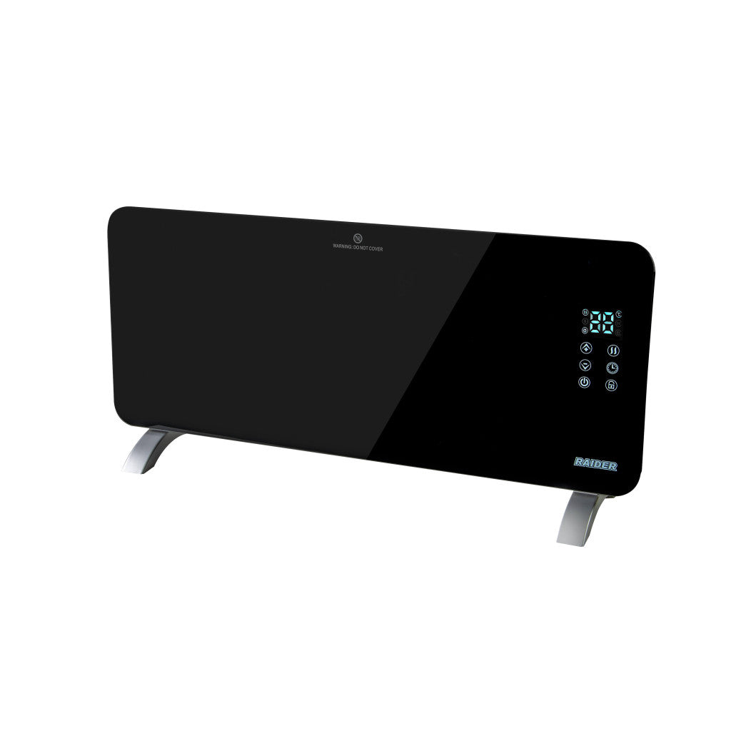 Конвектор със стойка 2kW черно стъкло LED Wi-Fi RAIDER RD-PH04 – Raider Power Tools