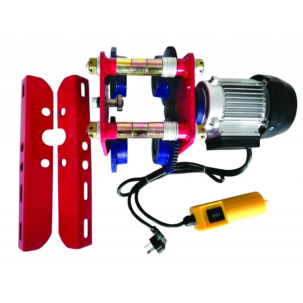 Релсова количка за телфер 0.5-1t 300W 13m/min RAIDER RD-EH06 – Raider Power Tools