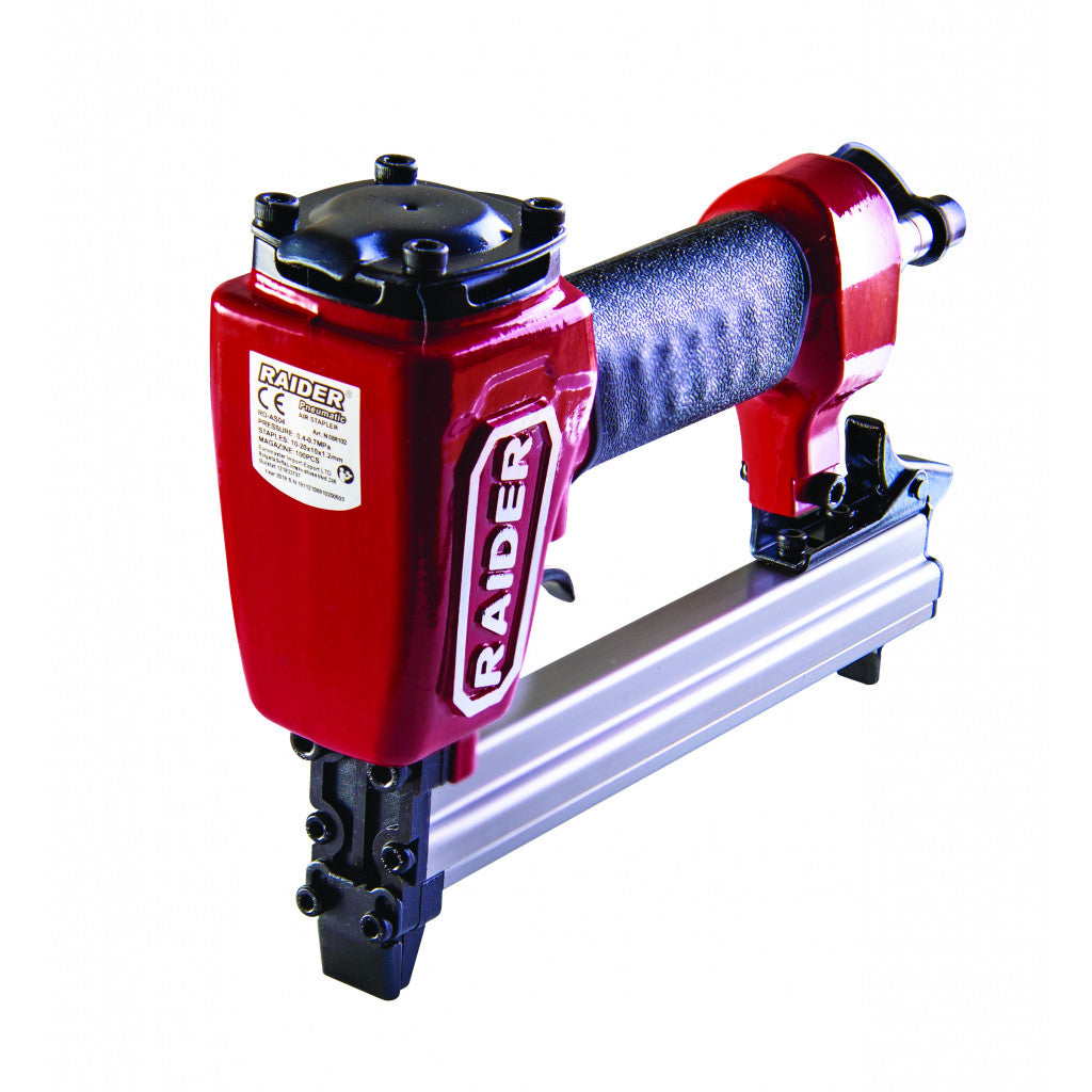 Такер пневматичен RAIDER RD-AS04 скоби 10-20x10x1.2mm – Raider Power Tools