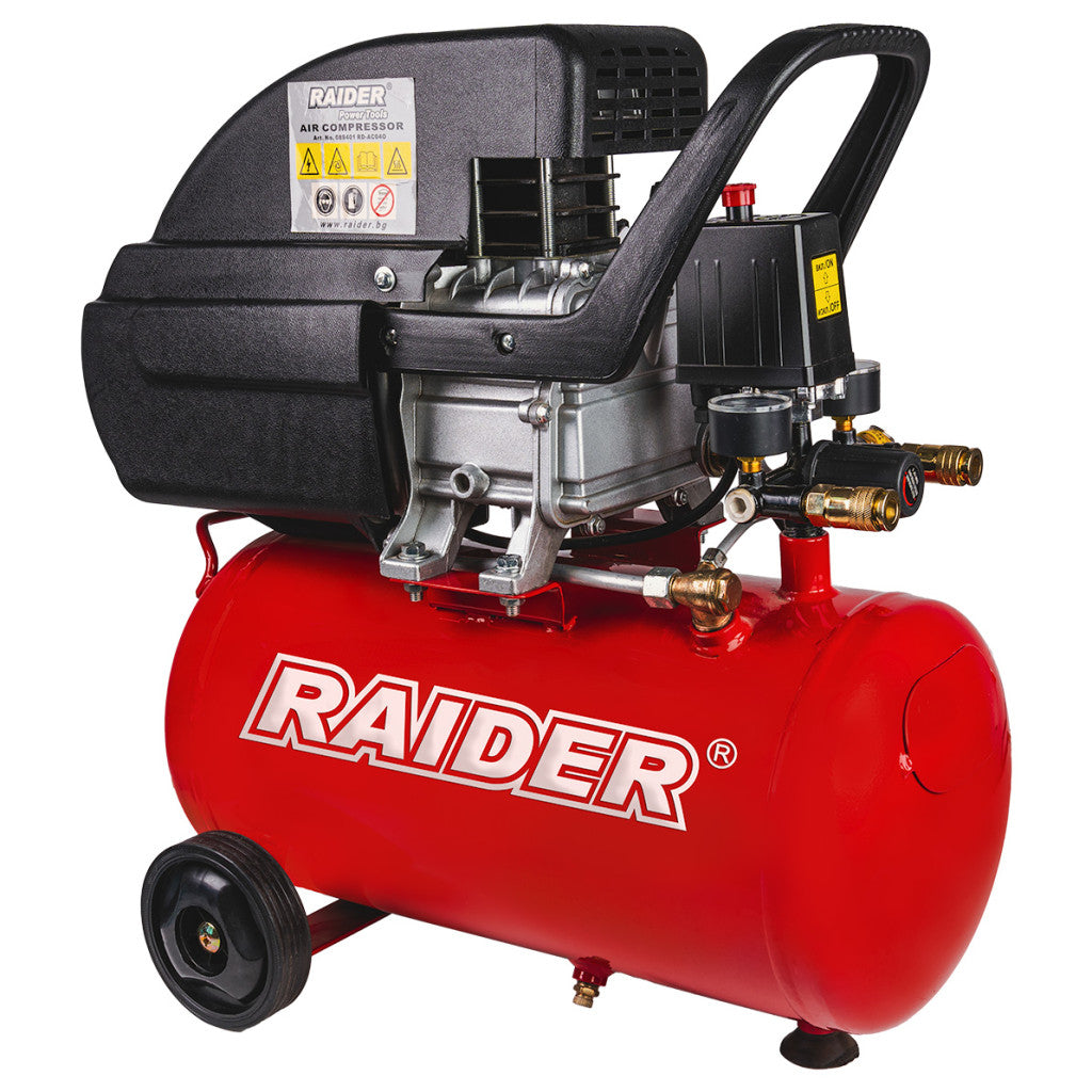 Компресор 24L 1.5kW RAIDER RD-AC04O – Raider Power Tools