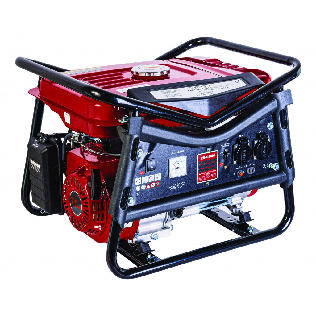 Генератор за ток бензинов 2.8kW RAIDER RD-GG06 – Raider Power Tools