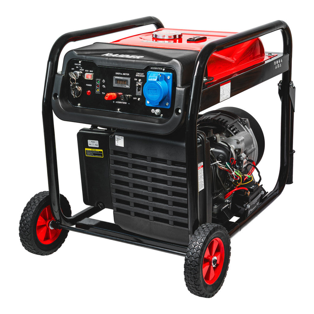 Генератор за ток бензинов 11kW инверторен ел.стартер RD-GG22 – Raider Power Tools