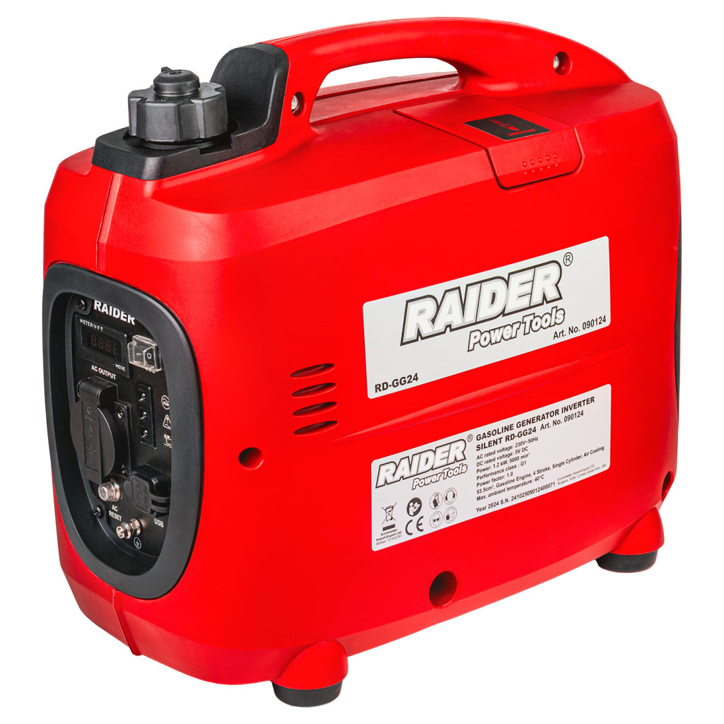 Генератор за ток бензинов 1.2kW инверторен тих RD-GG24