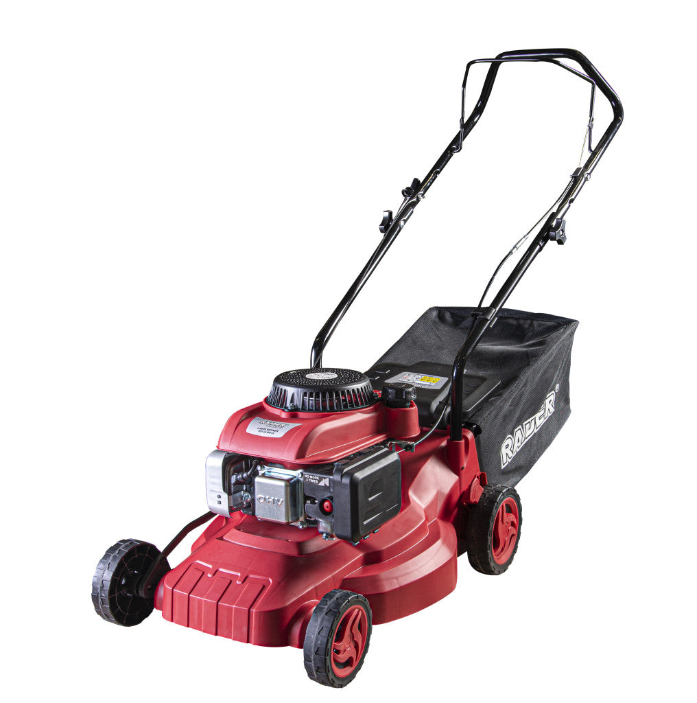 Косачка бензинова 2000 W 400mm 127cc 40L RAIDER RD-GLM01S – Raider Garden Tools