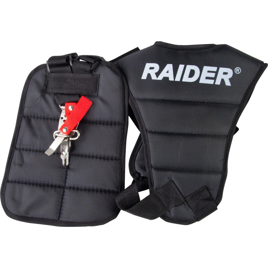 Самар за коса с широки и меки колани черен RD – Raider Garden Tools