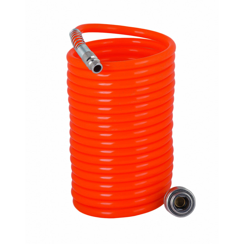 Маркуч за компр. ø8x12mm 15m с бързи връзки 1/4"M&F RD – Raider Power Tools