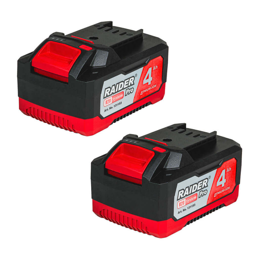 R20 Батерии 20V 2x4Ah за серията RDP-R20 System – Raider Pro