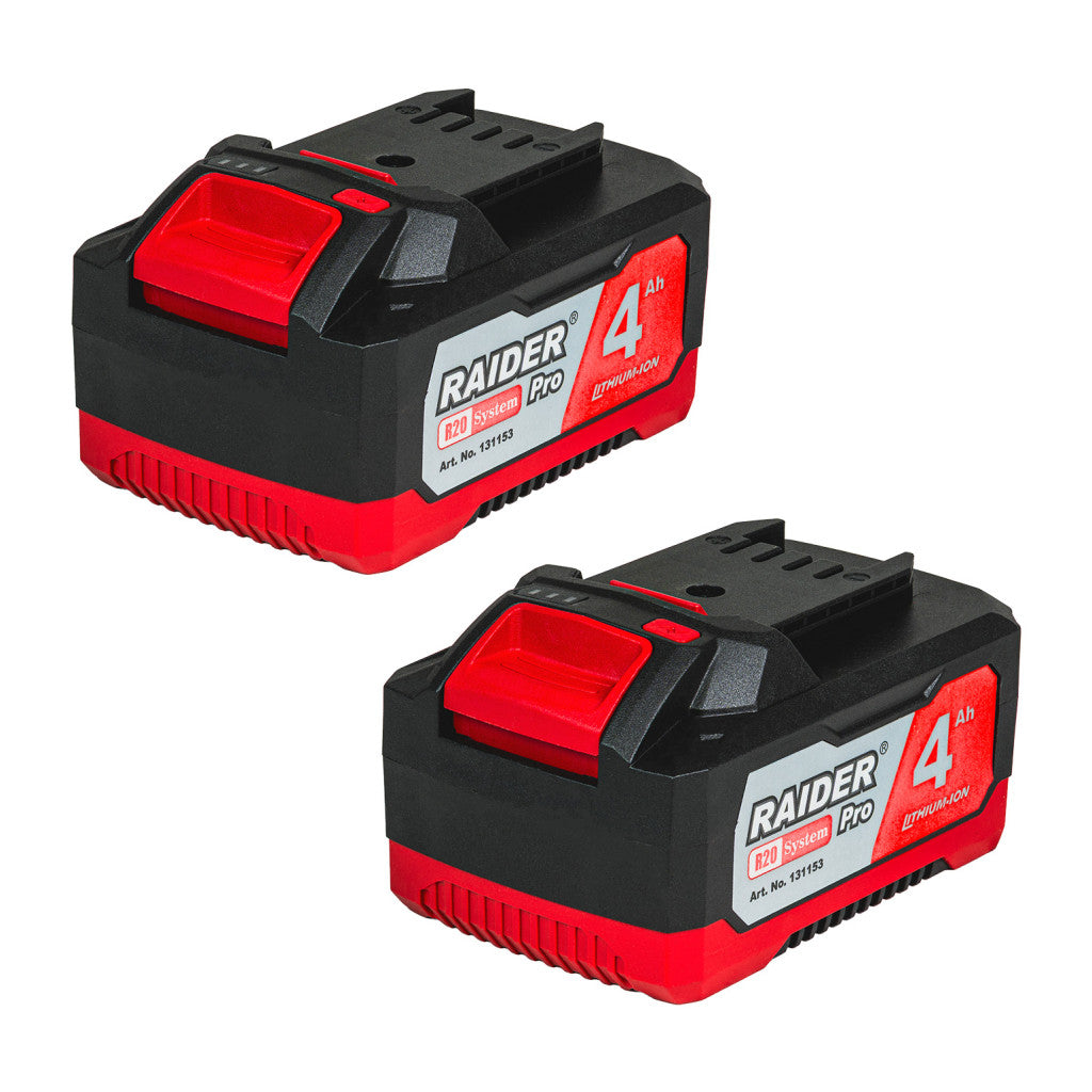 R20 Батерии 20V 2x4Ah за серията RDP-R20 System Raider Pro - BGShopping.net