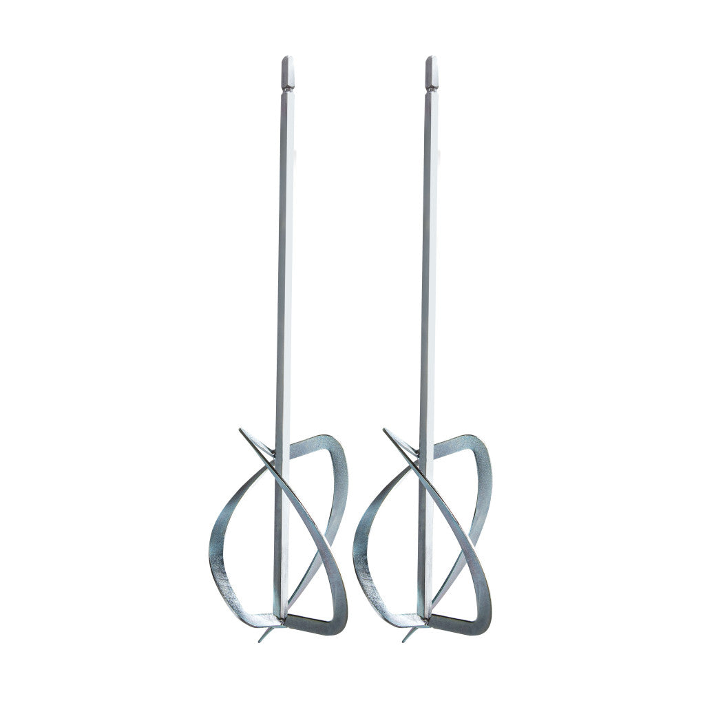 Бъркалки поцинковани ø125x600xHEX13mm к-т Raider Power Tools BGShopping.net