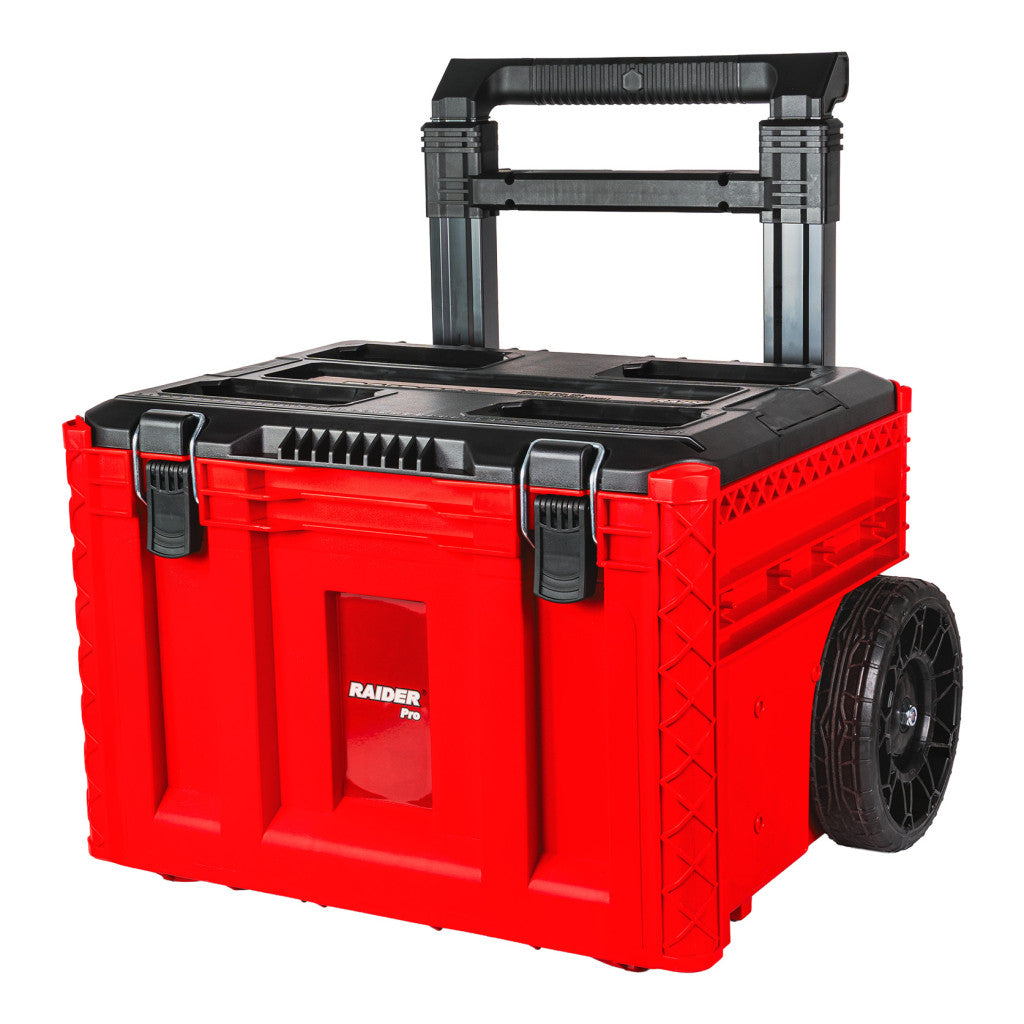Куфар за инструменти с колела сгъваема дръжка IP65 RDP-MSS1 Raider Pro - BGShopping.net