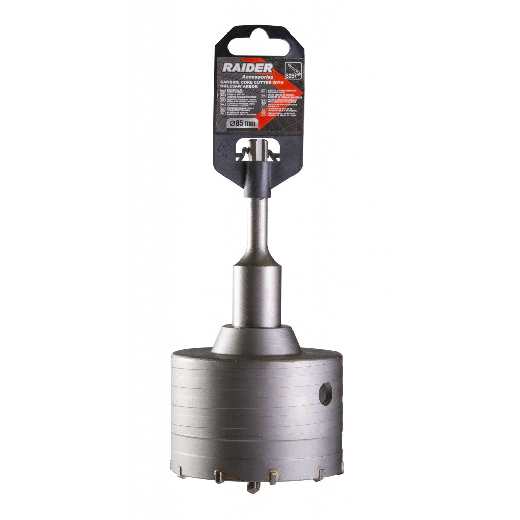 Боркорона за бетон ø85mm с водач SDS-plus Raider Power Tools BGShopping.net