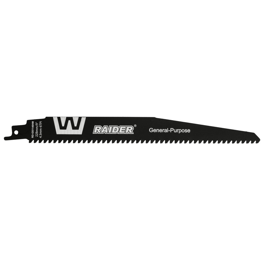 Нож за саблен трион универсален 228mm 4,3mm 6TPI RAIDER RD-GS1140HM Raider Power Tools BGShopping.net