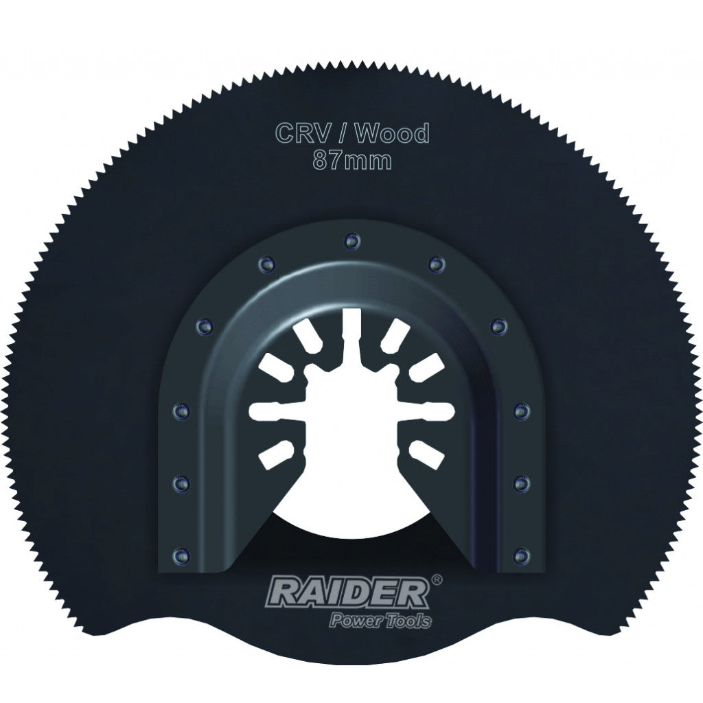 Нож за многофункц. инстр. за дърво ø87mm CrV Raider Power Tools BGShopping.net