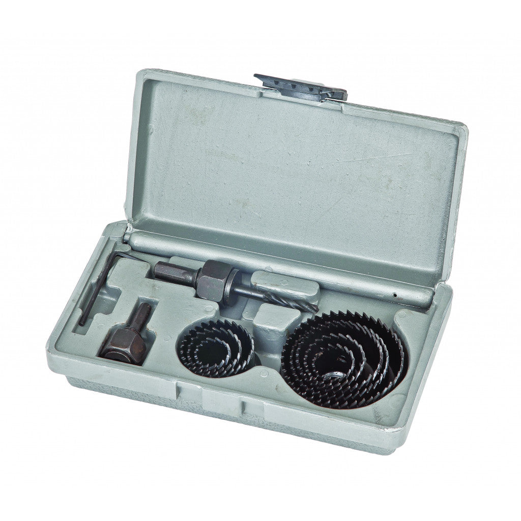 Боркорони ø19-64mm 11 части к-т Raider Power Tools BGShopping.net