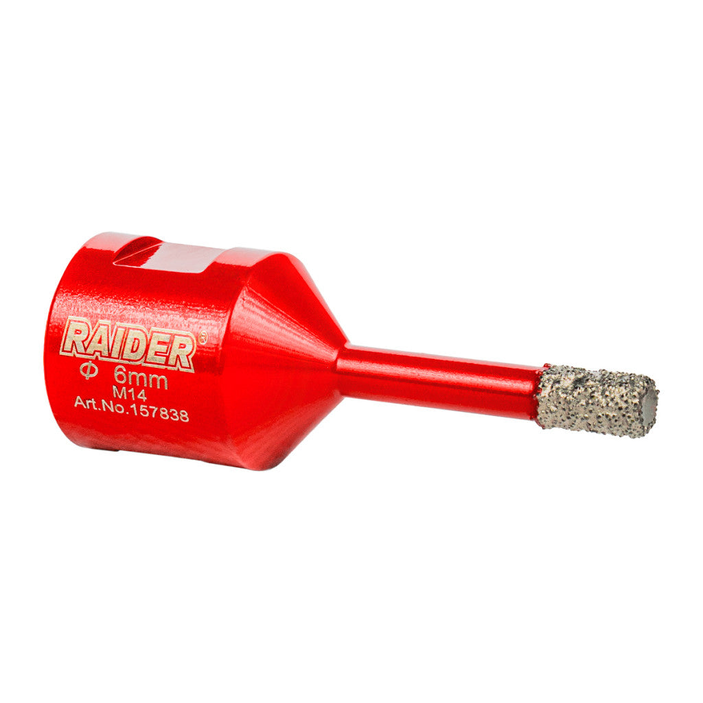 Боркорона Diamond Dry M14 ø6mm Raider Power Tools BGShopping.net