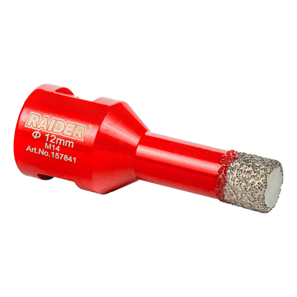 Боркорона Diamond Dry M14 ø12mm Raider Power Tools BGShopping.net