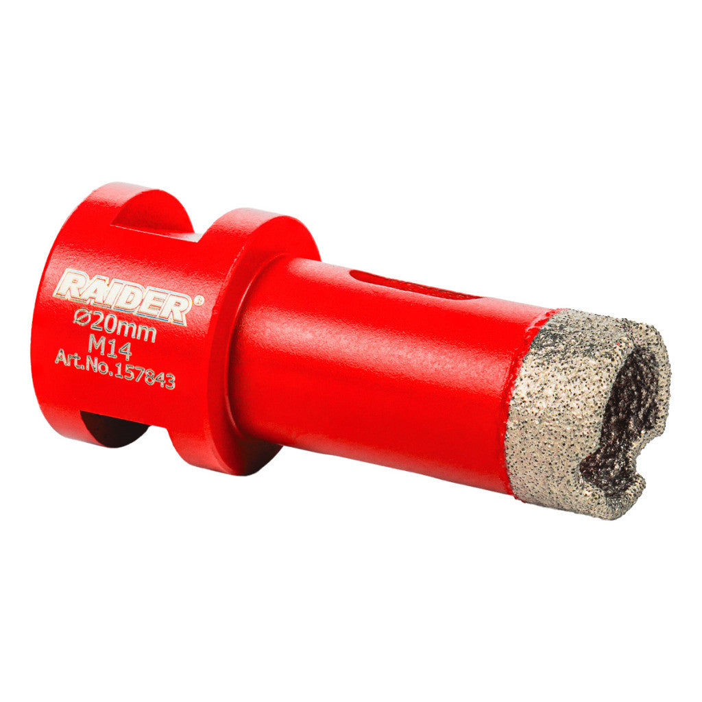 Боркорона Diamond Dry M14 ø20mm Raider Power Tools BGShopping.net