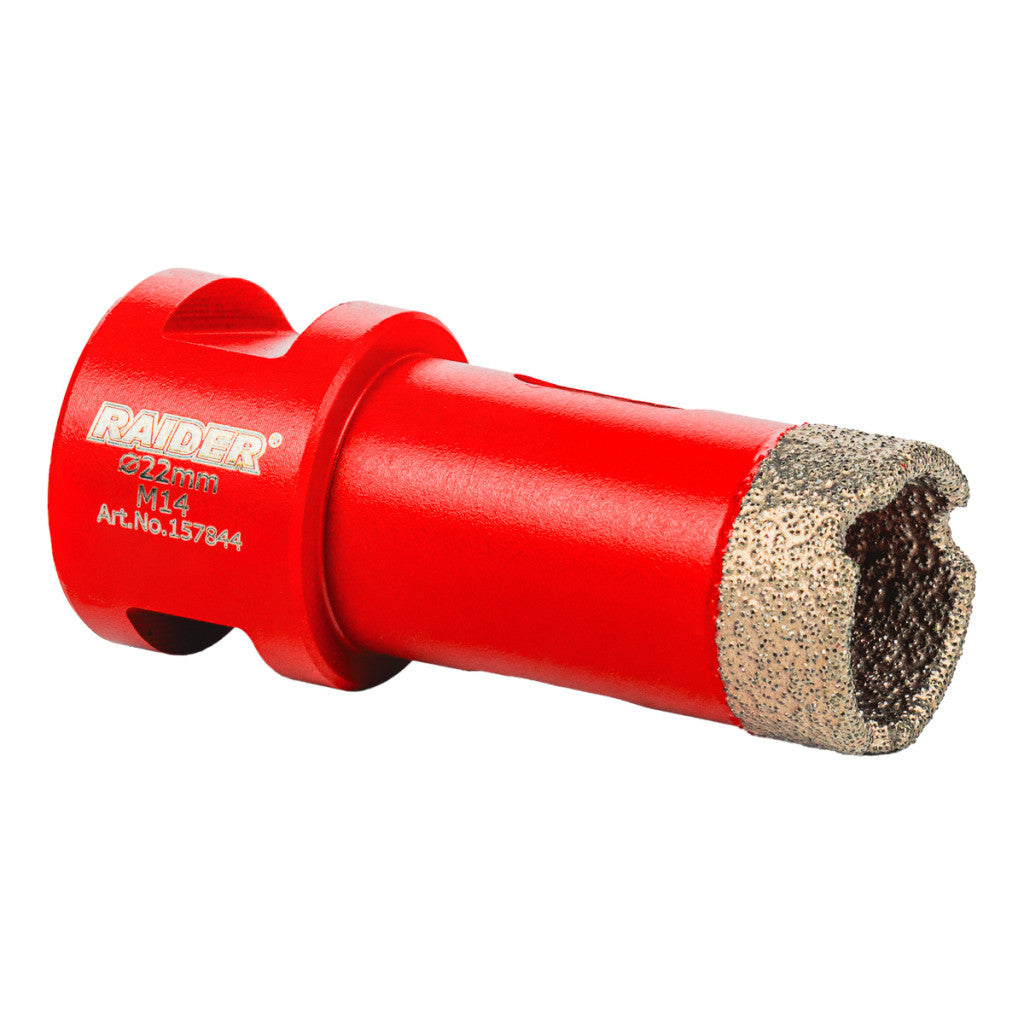 Боркорона Diamond Dry M14 ø22mm Raider Power Tools BGShopping.net