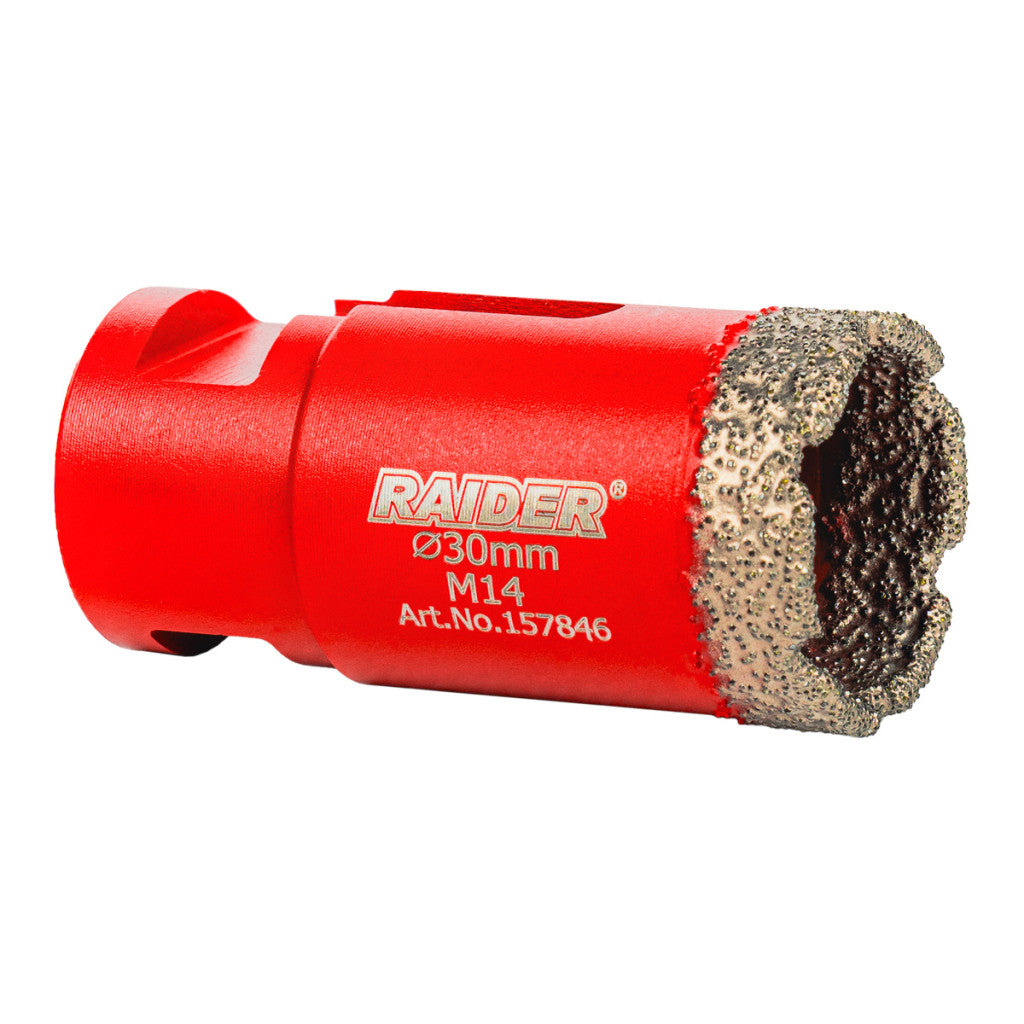 Боркорона Diamond Dry M14 ø30mm Raider Power Tools BGShopping.net