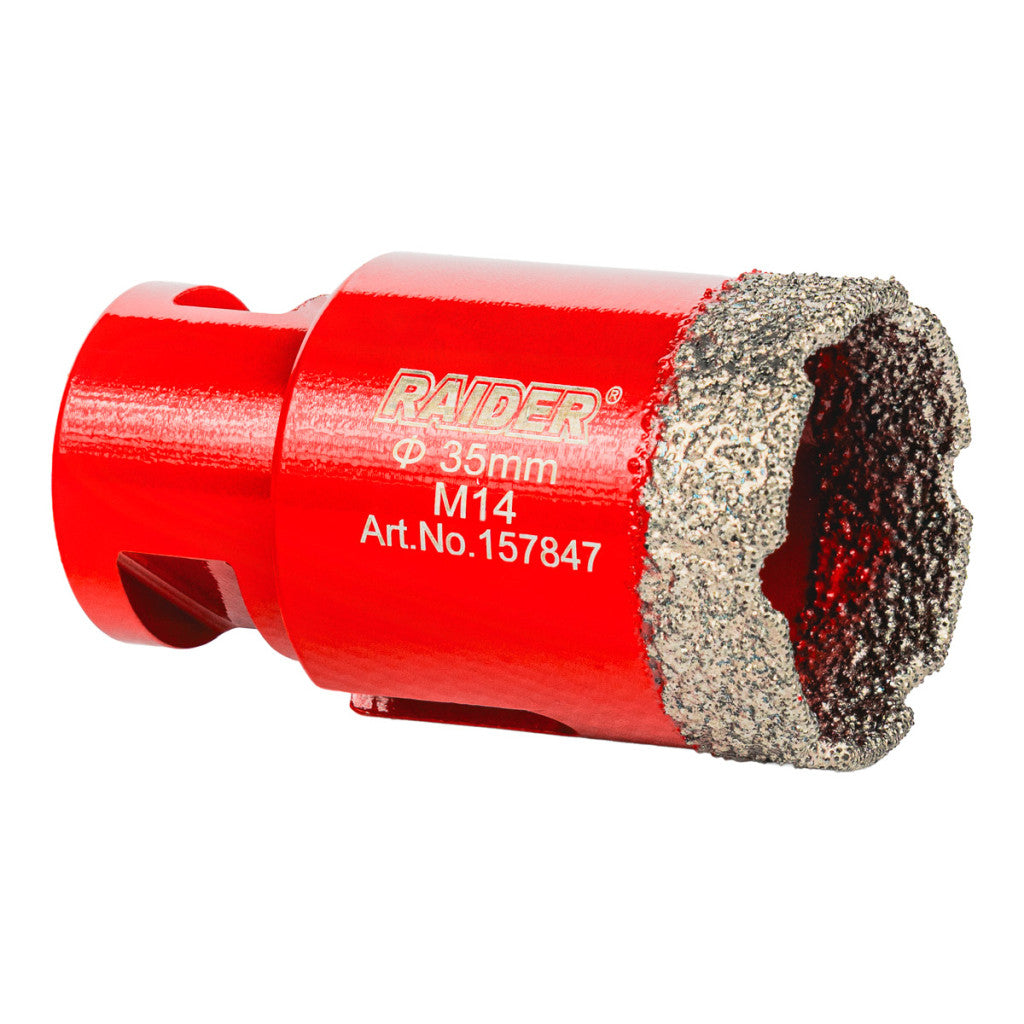 Боркорона Diamond Dry M14 ø35mm Raider Power Tools BGShopping.net
