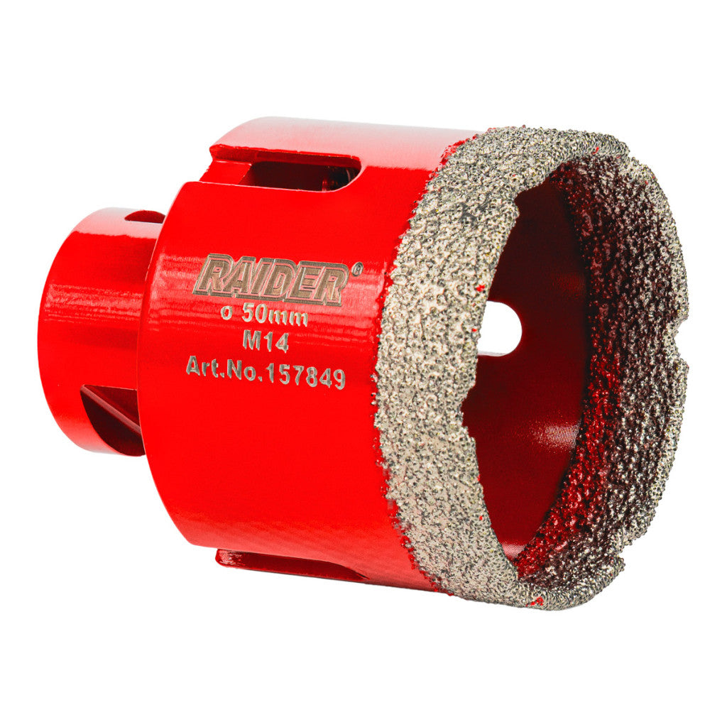 Боркорона Diamond Dry M14 ø50mm Raider Power Tools BGShopping.net
