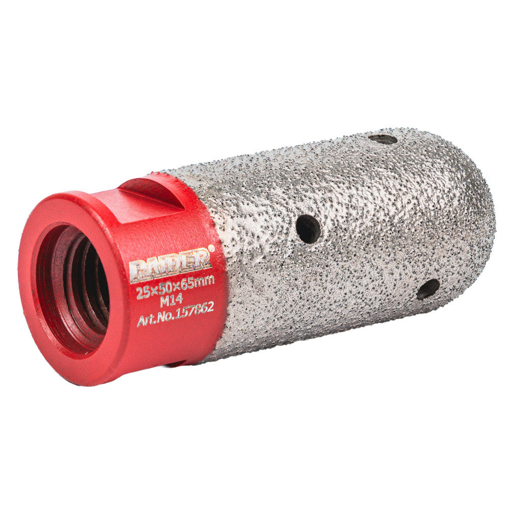 Борче абразивнo Diamond Ø25×50×65mm×M14 Raider Power Tools - BGShopping.net