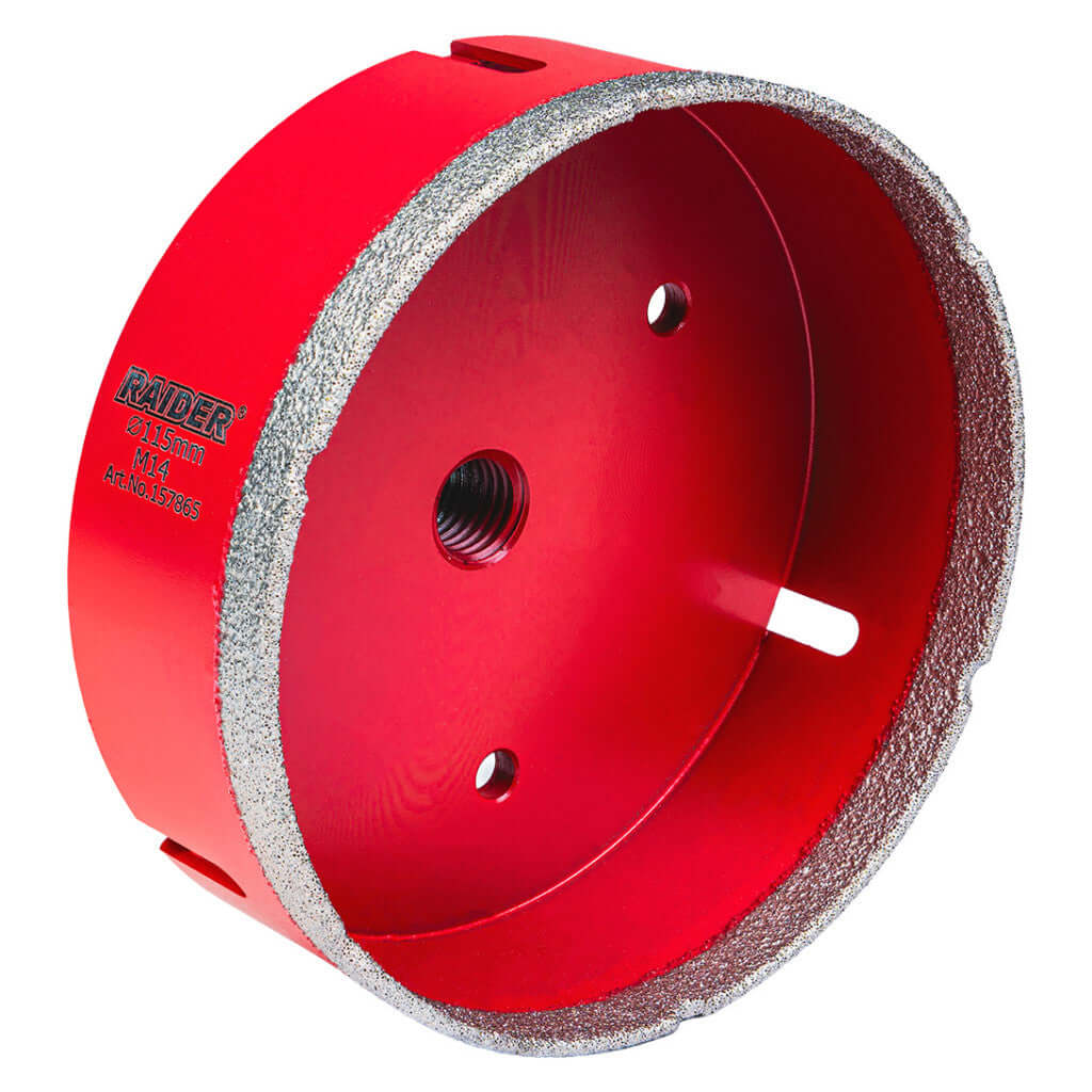 Боркорона Diamond Dry M14 Ø115mm – Raider Power Tools