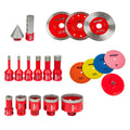 Диамантени дискове и борчета Ultimate Multi Set К-кт 28 бр. Raider Power Tools - BGShopping.net