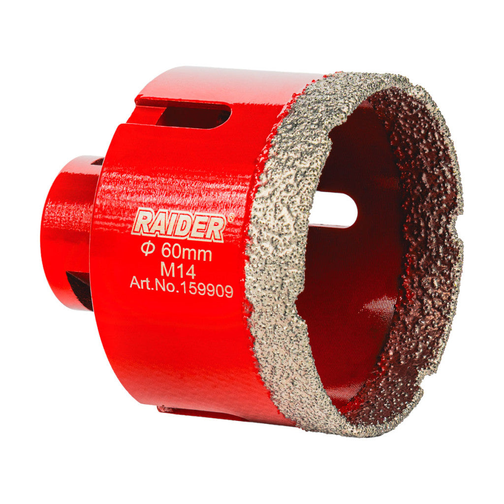 Боркорона Diamond Dry M14 Ø60mm Raider Power Tools - BGShopping.net