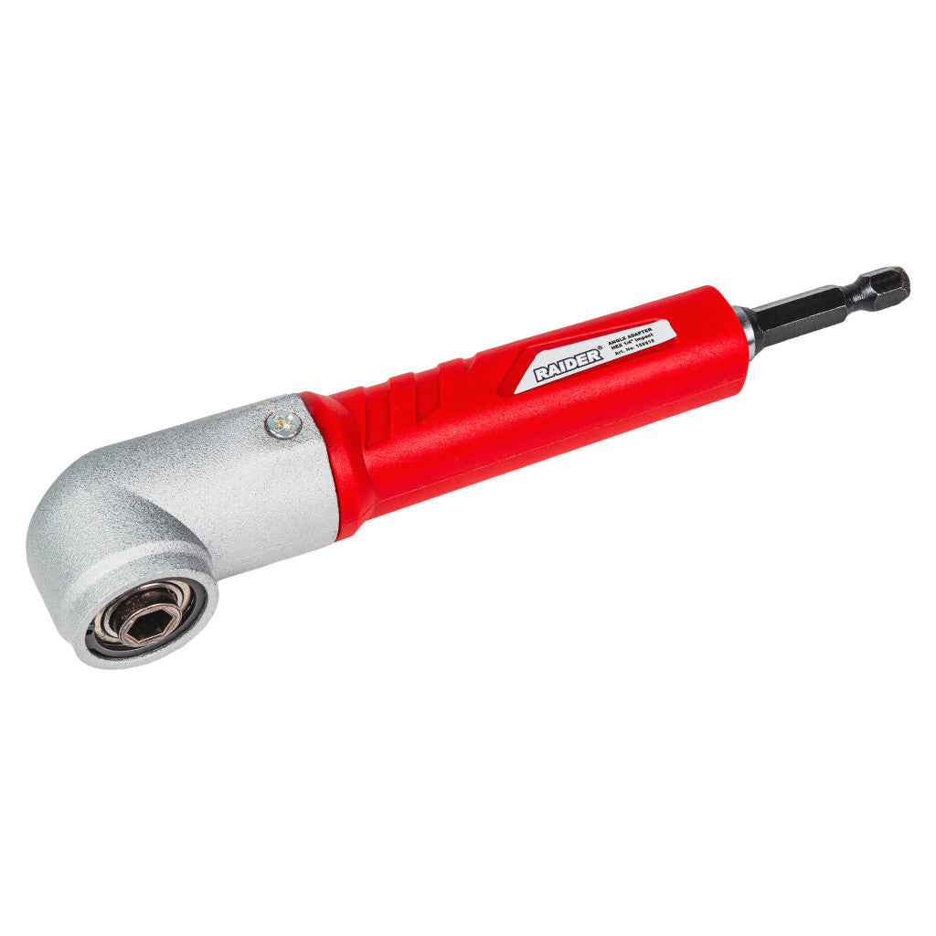 Приставка за винтоверт ъглова HEX 1/4" ударна Raider Power Tools BGShopping.net