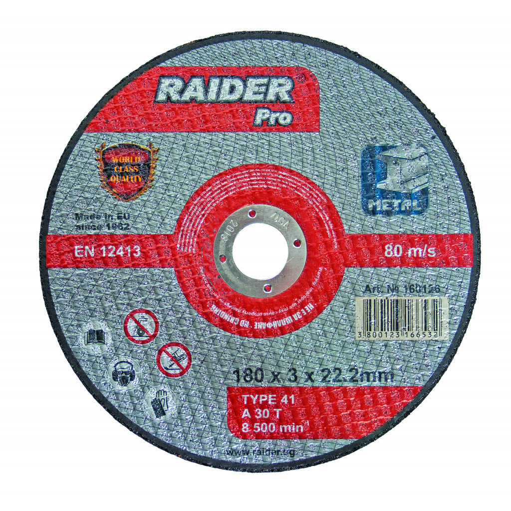 Диск за метал 180х3х22.2mm RDP Raider Pro BGShopping.net