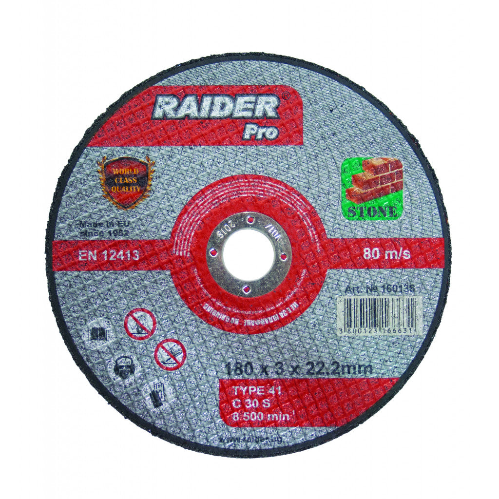 Диск за неметал 125х3х22.2mm RDP Raider Pro BGShopping.net