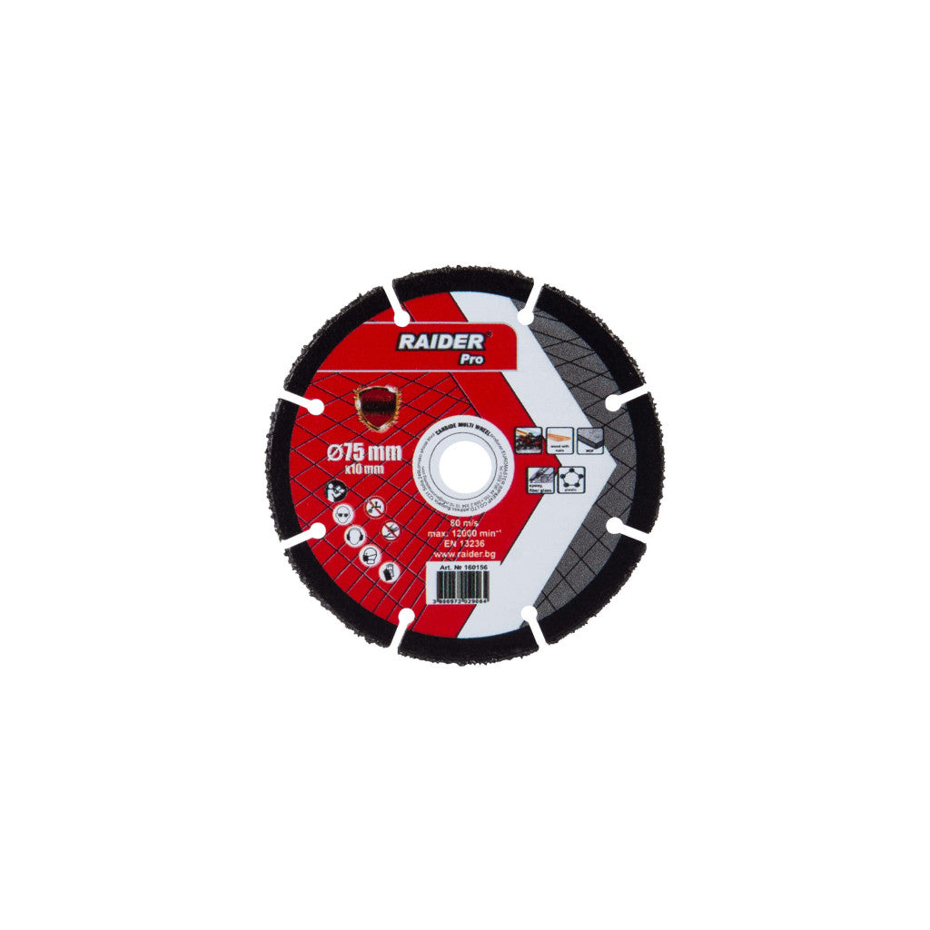 Диск за ъглошлайф Carbide Multi Wheel 75x10mm – Raider Pro