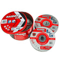 Диск за метал 125х1.0х22.2mm A60T Inox мет кутия 50бр. RDP – Raider Pro