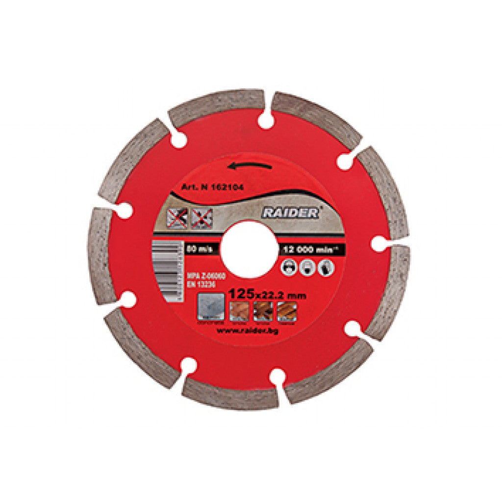 Диск диамантен DRY 85x10mm – Raider Power Tools