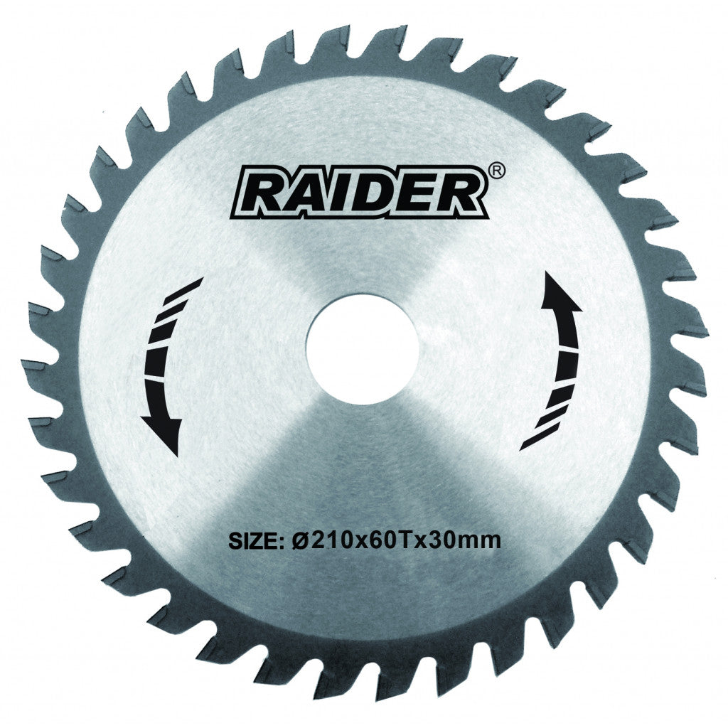 Диск за циркуляр 210х60Tx30mm – Raider Power Tools