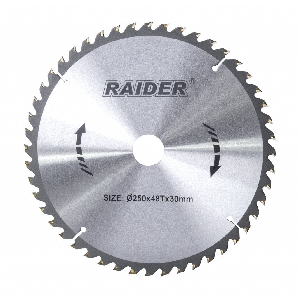 Диск за циркуляр 250х48Тх30mm – Raider Power Tools