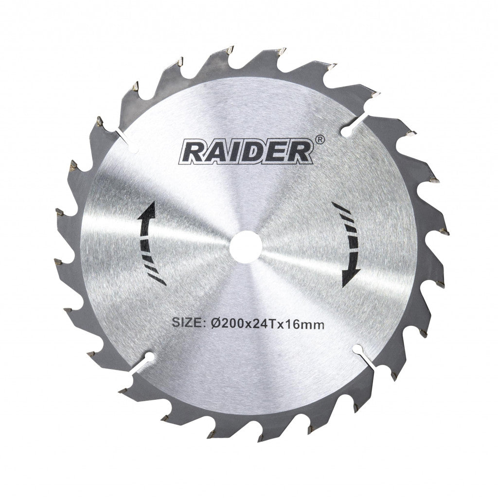 Диск за циркуляр 200х24Tх16.0mm – Raider Power Tools