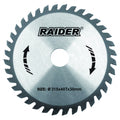 Диск за циркуляр 185x60Tx20.0mm – Raider Power Tools