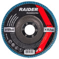 Диск ламелен zirconia 125mm G-150 – Raider Power Tools