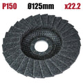 Диск ламелен BBL 125mm сив 150 Raider Power Tools - BGShopping.net