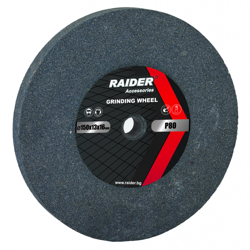 Диск за шмиргел ø150x16xø13mm сив Р80 Raider Power Tools BGShopping.net